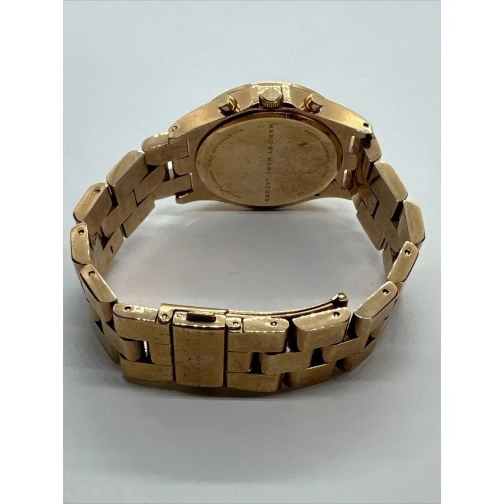 Marc Jacobs Henry MBM3118 Womens Stainless Steel Analog Dial Quartz Watch JNA711